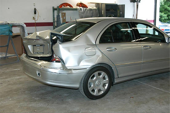 Before Theroux Auto Body Expert Collision Repair